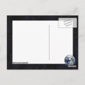 Meltdown (volledige universum-achtergrond) briefkaart (Achterkant)