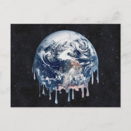 Meltdown (volledige universum-achtergrond) briefkaart