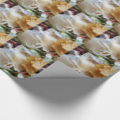 Melted Cheese Nacho Funny Food Cadeaupapier (Hoek)