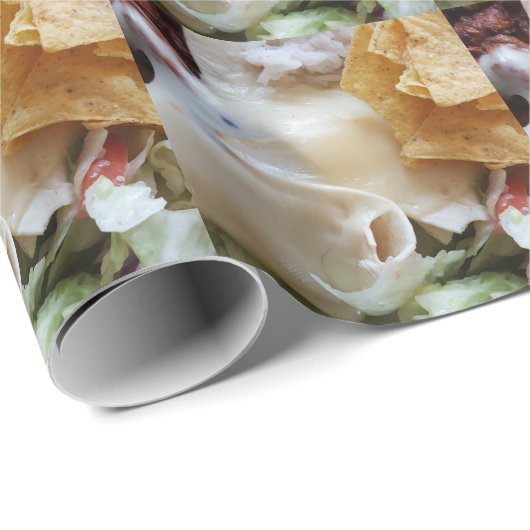 Melted Cheese Nacho Funny Food Cadeaupapier (Rol Hoek)