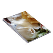 Melted Cheese Nacho Funny Food Notitieboek (Rechterzijde)