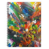 Melted Crayon Art-laptop Notitieboek (Voorkant)