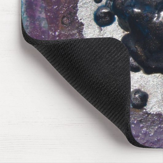 Melted Crayon Puddle Abstract Muismat (Hoek)