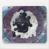 Melted Crayon Puddle Abstract Muismat (Voorkant)