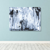 Melted Darkness Canvas Afdruk (Insitu (Houten vloer))