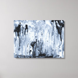 Melted Darkness Canvas Afdruk