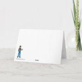 Melted Frosty Holiday  Kaart (Achterkant)