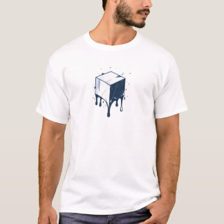 Melting Blue Cube T-shirt