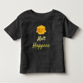 Melting  cheese - funny quote T-Shirt (Voorkant)