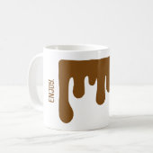 Melting Chocolate Classic Mok (Voorkant links)