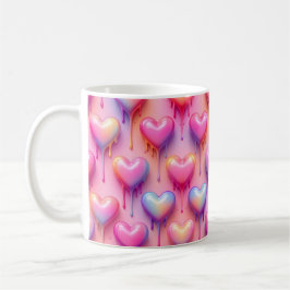 Melting Heart Mug – Pastel Love Design Koffiemok