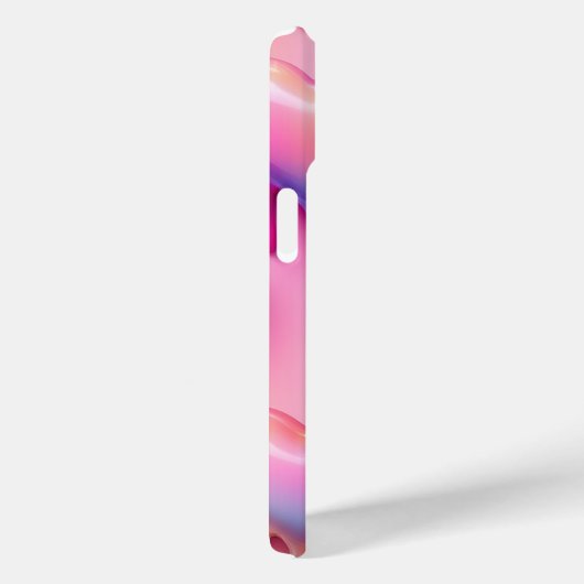 Melting Heart Phone Case – Glossy Pastel Love Desi (Achterkant / Rechts)