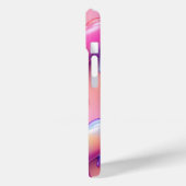 Melting Heart Phone Case – Glossy Pastel Love Desi (Achterkant / Links)