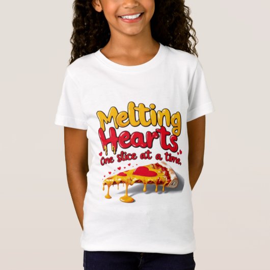Melting Hearts, One Slice at a Time T-shirt (Voorkant)