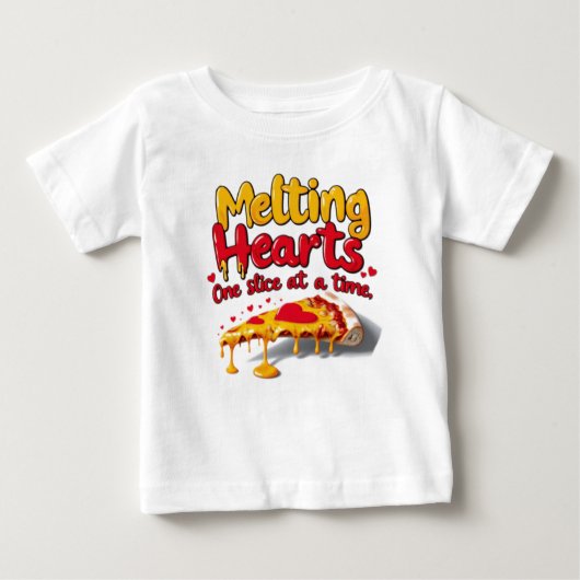 Melting Hearts, One Slice at a Time T-shirt (Voorkant)