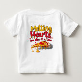 Melting Hearts, One Slice at a Time T-shirt (Achterkant)