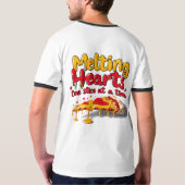 Melting Hearts, One Slice at a Time T-shirt (Achterkant volledig)