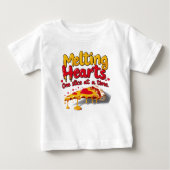 Melting Hearts, One Slice at a Time T-shirt (Voorkant)