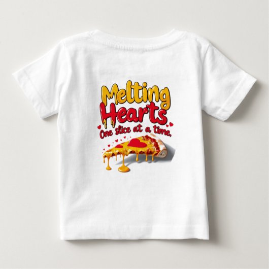 Melting Hearts, One Slice at a Time T-shirt (Achterkant)