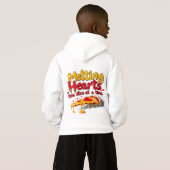 Melting Hearts, One Slice at a Time T-shirt (Achterkant volledig)