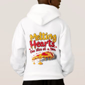 Melting Hearts, One Slice at a Time T-shirt (Achterkant)