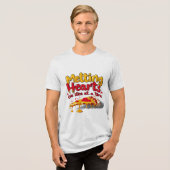 Melting Hearts, One Slice at a Time T-shirt (Voorkant volledig)
