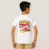 Melting Hearts, One Slice at a Time T-shirt (Achterkant volledig)