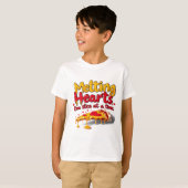 Melting Hearts, One Slice at a Time T-shirt (Voorkant volledig)