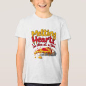 Melting Hearts, One Slice at a Time T-shirt (Voorkant)