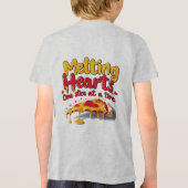 Melting Hearts, One Slice at a Time T-shirt (Achterkant)