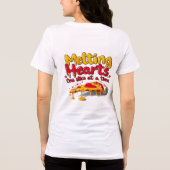 Melting Hearts, One Slice at a Time T-shirt (Achterkant)