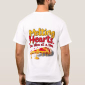 Melting Hearts, One Slice at a Time T-shirt (Achterkant)