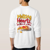 Melting Hearts, One Slice at a Time T-shirt (Achterkant)