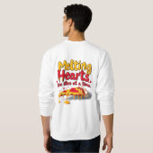 Melting Hearts, One Slice at a Time T-shirt (Achterkant volledig)