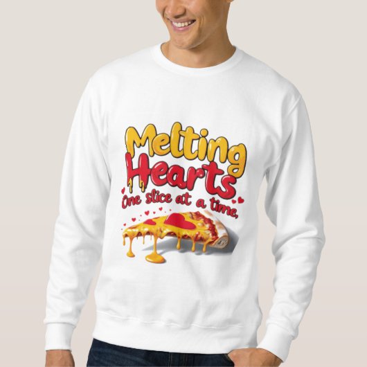 Melting Hearts, One Slice at a Time T-shirt (Voorkant)