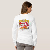 Melting Hearts, One Slice at a Time T-shirt (Achterkant volledig)