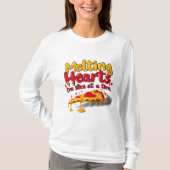 Melting Hearts, One Slice at a Time T-shirt (Voorkant)
