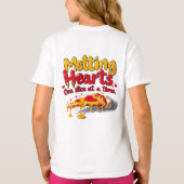Melting Hearts, One Slice at a Time T-shirt (Achterkant)
