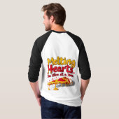 Melting Hearts, One Slice at a Time T-shirt (Achterkant volledig)
