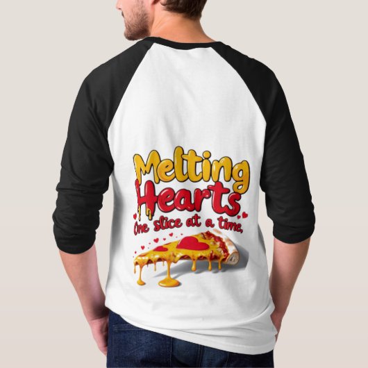 Melting Hearts, One Slice at a Time T-shirt (Achterkant)