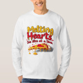 Melting Hearts, One Slice at a Time T-shirt (Voorkant)