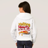 Melting Hearts, One Slice at a Time T-shirt (Achterkant volledig)