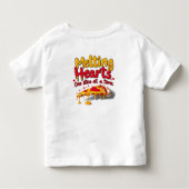 Melting Hearts, One Slice at a Time T-shirt (Achterkant)