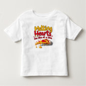 Melting Hearts, One Slice at a Time T-shirt (Voorkant)
