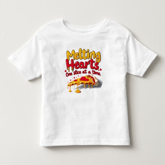 Melting Hearts, One Slice at a Time T-shirt (Voorkant)