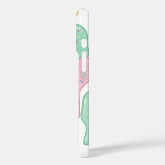 Melting Ice Cream and Sprinkles Pattern Case-Mate iPhone Case (Achterkant / Links)