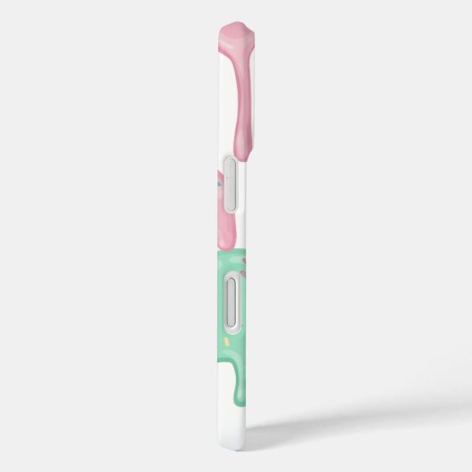 Melting Ice Cream and Sprinkles Pattern Case-Mate iPhone Case (Achterkant / Rechts)