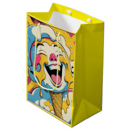 Melting Joy – Ice Cream Pop Art Explosion Medium Cadeauzakje