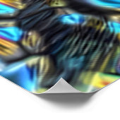 Melting Memphis Vibes II Poster (Hoek)