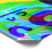 Melting Memphis Vibes III Poster (Hoek)